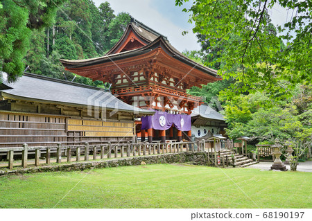 [Taniyo Tokyo Hiyo Shrine] Wakayama Prefecture Ito-gun Kami-Amen 230 68190197