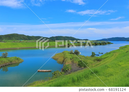 [Kochi Prefecture] Midsummer Shimanto River 68191124