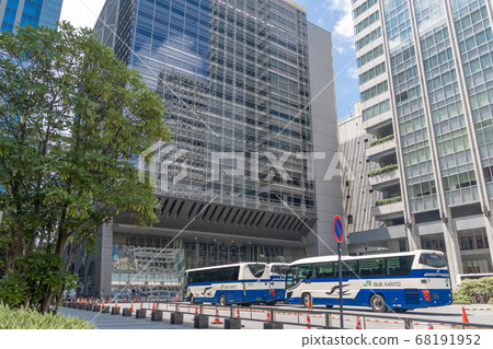 車站前視圖東京車站 車站前視圖東京車站 68191952
