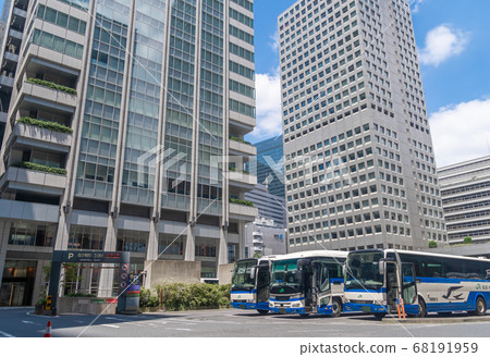 Station front view Tokyo station Station front view Tokyo station 68191959