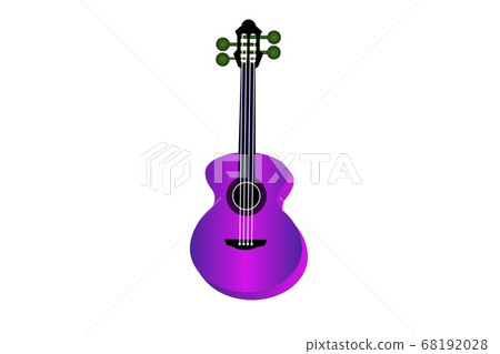 guitar isolated on white background. guitar isolated on white background. 68192028