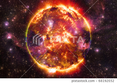 Sun. Solar System. Elements of this image furnished by NASA Sun. Solar System. Elements of this image furnished by NASA 68192032