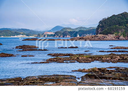 (Shizuoka Prefecture) Senjojiki, Ebisu Island, Izu Peninsula Geopark (Shizuoka Prefecture) Senjojiki, Ebisu Island, Izu Peninsula Geopark 68193159
