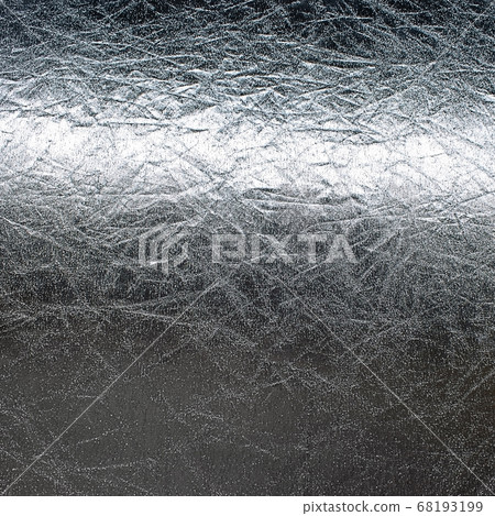 crushed silver tinfoil as a textured background crushed silver tinfoil as a textured background 68193199