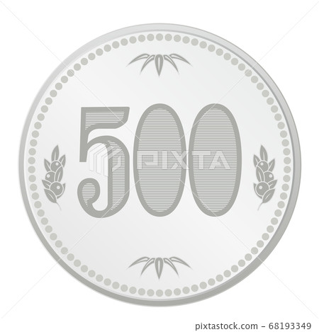 500 Yen coin｜500 Yen coin｜Money 68193349