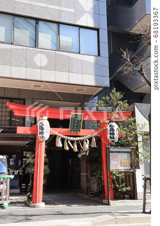 東京都中央區日本橋人形町的日本橋七福神松島神社 東京都中央區日本橋人形町的日本橋七福神松島神社 68193367