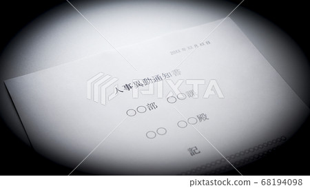 人事變更通知圖 人事變更通知圖 68194098