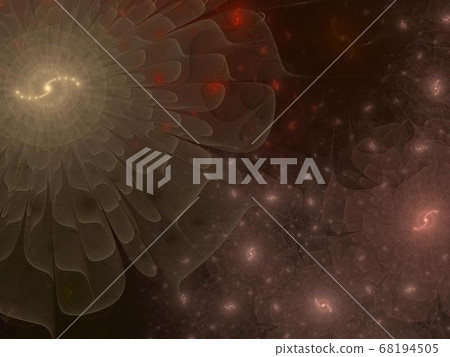 Imaginatory fractal background Image 68194505