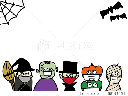 蒙面的萬聖節怪物幀 68195464