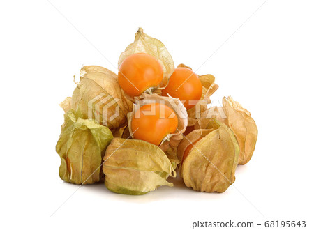 Cape gooseberry on white background 68195643