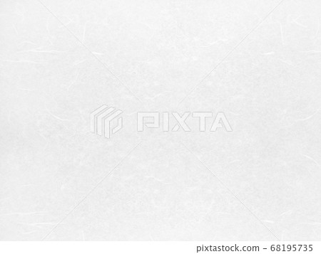White background Japanese paper texture 68195735