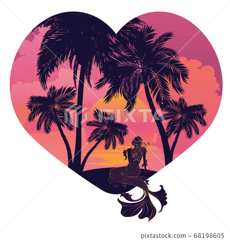 Mermaid tropical life Mermaid tropical life 68198605