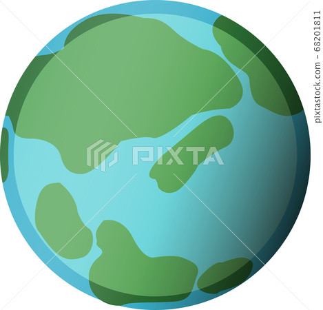 Illustration of the Earth 68201811