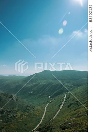 Long road on Zezere River valley 68202122