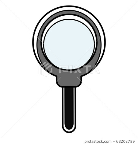 Magnifying glass icon Magnifying glass icon 68202789