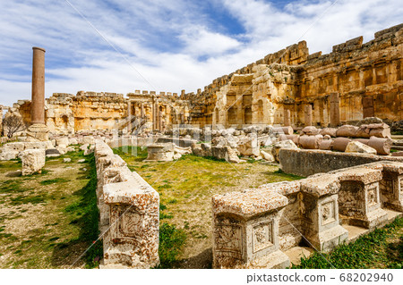 Ancient ruins of Grand Court of Jupiter temple, Ancient ruins of Grand Court of Jupiter temple, 68202940
