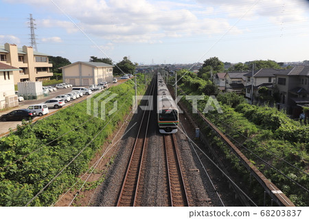 從羽田市立交橋看JR宇都宮線 68203837