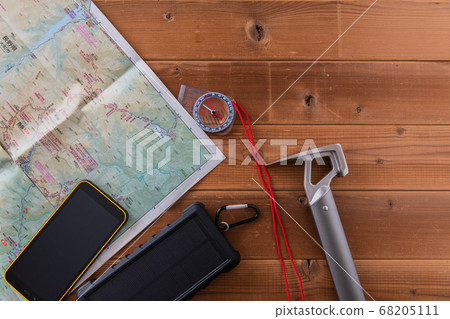 Mountain map bird's-eye view image 68205111