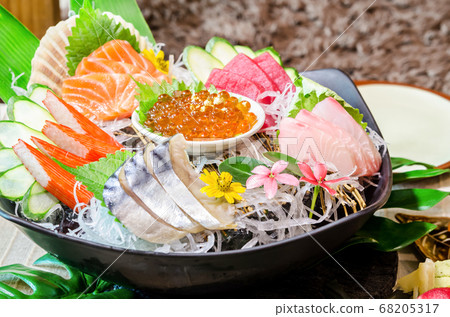 Mix of Japanese food. Mix of Japanese food. 68205317