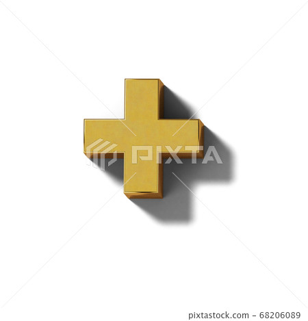 Realistic gold block letters (transparent background) Realistic gold block letters (transparent background) 68206089