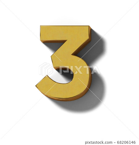Realistic gold block letters (transparent background) Realistic gold block letters (transparent background) 68206146