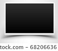 Blank photo on white background 68206636
