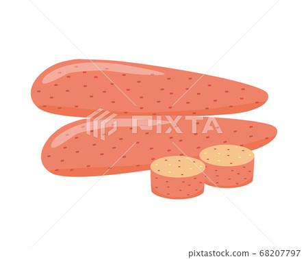 Cod roe vector illustration - Stock Illustration [68207797] - PIXTA