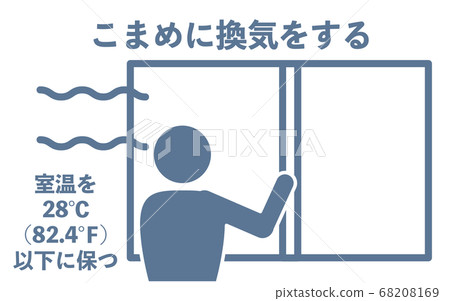 通風窗的插圖 通風窗的插圖 68208169