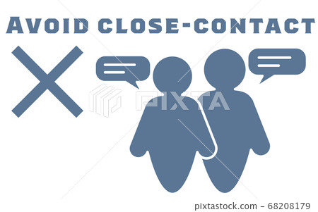 不建議密切聯繫的圖標說明 不建議密切聯繫的圖標說明 68208179