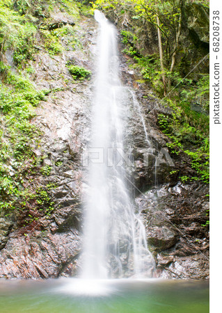 Hosawa Falls, Akigawa Valley, Tokyo, designated as one of Japan's 100 best waterfalls Hosawa Falls, Akigawa Valley, Tokyo, designated as one of Japan's 100 best waterfalls 68208738