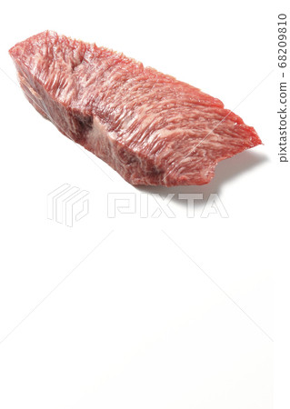 Raw raw steak meat shot on white background Raw raw steak meat shot on white background 68209810