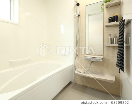 A beautiful unit bath of model house A beautiful unit bath of model house 68209862
