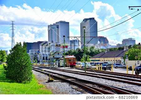 Southern New Orleans French Quarter Landscape Southern New Orleans French Quarter Landscape 68210869