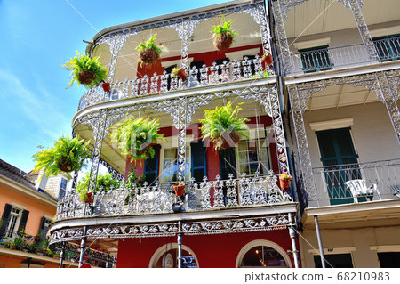 Southern New Orleans French Quarter Landscape 68210983