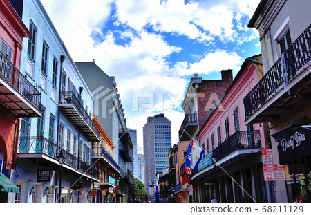 Southern New Orleans French Quarter Landscape 68211129