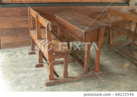 Wooden tables and chairs 68215548
