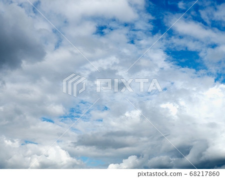 Blue sky and white clouds Blue sky and white clouds 68217860