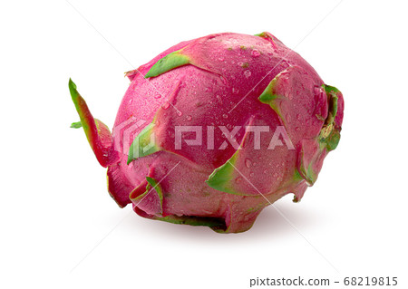 Dragonfruit or Pitaya isolated over white 68219815