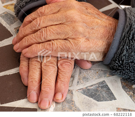 Close up shot of a hand holding several medicines Close up shot of a hand holding several medicines 68222118