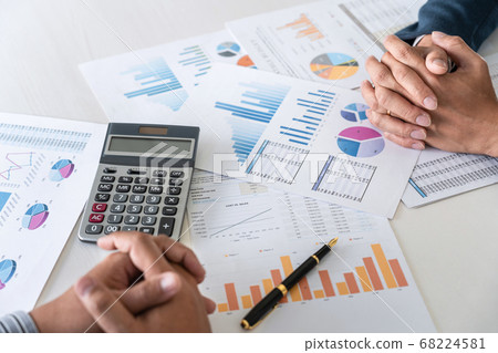 Business executive partner cooperation conference 68224581