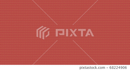 Edo Komon Umebachi Japanese pattern background material Edo Komon Umebachi Japanese pattern background material 68224906