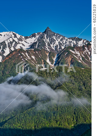 Yarigatake seen from Mt. Yarigatake seen from Mt. 68225819