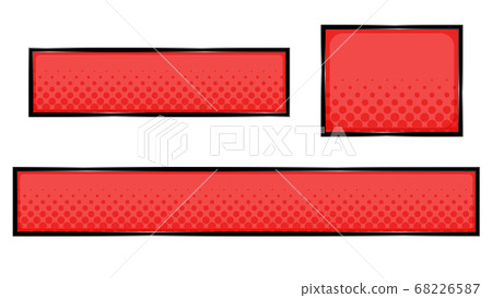Street pop telop base, red 68226587