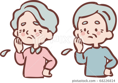 陷入困境的祖父和祖母 陷入困境的祖父和祖母 68226814