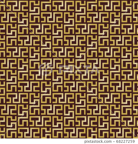 Seamless Geometric Vector Background - Stock Illustration [68227259 ...
