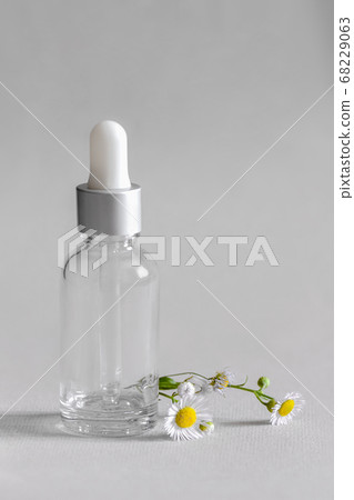 Transparent glass serum cosmetic bottle for Transparent glass serum cosmetic bottle for 68229063