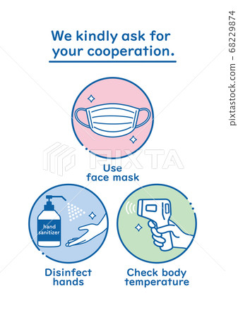 Notification of infection prevention measures 68229874