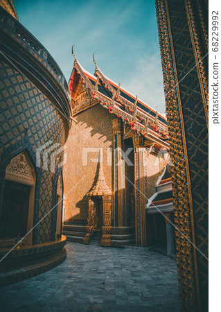 Wat Ratchabophit Sathitmahasimaram temple in Bangkok, old Town, Thailand Wat Ratchabophit Sathitmahasimaram temple in Bangkok, old Town, Thailand 68229992
