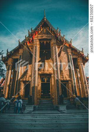 Wat Ratchabophit Sathitmahasimaram temple in Bangkok, old Town, Thailand Wat Ratchabophit Sathitmahasimaram temple in Bangkok, old Town, Thailand 68230007