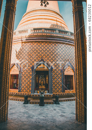 Wat Ratchabophit Sathitmahasimaram temple in Bangkok, old Town, Thailand Wat Ratchabophit Sathitmahasimaram temple in Bangkok, old Town, Thailand 68230012